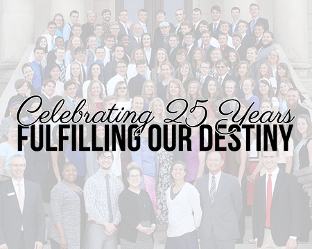 Fulfilling Our Destiny