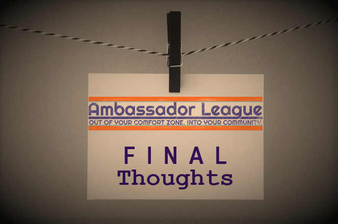 My 2018-2019 Ambassador League Experience Report: A Yearlong Journey of Learning and Growing